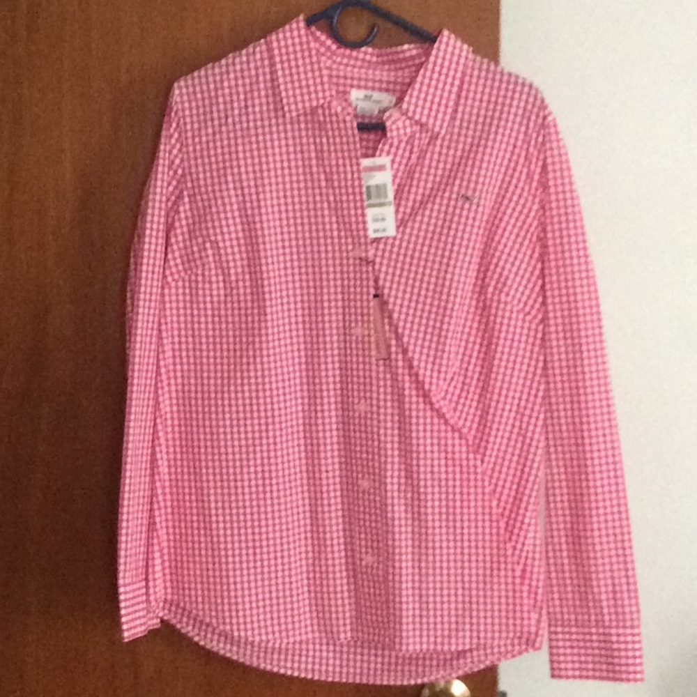 Woman button down shirt